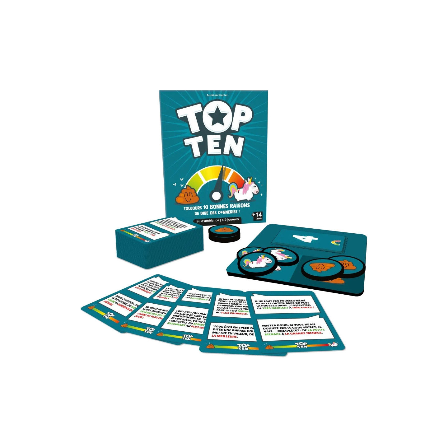 Acheter Top Ten - Jeux de société - Cocktail games