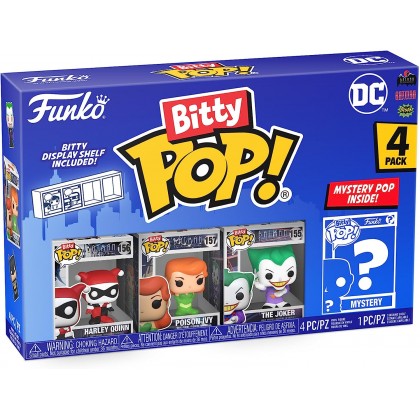 Funko Bitty Pop! DC - Harley Quinn - 4 Pack 2.5cm