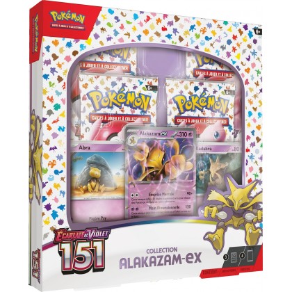 Pokémon JCC - Coffret Collection Alakazam-Ex : Écarlate et Violet 151 - EV03.5