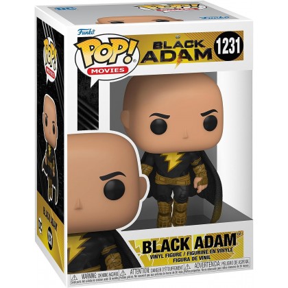 Black Adam POP! Movies Black Adam Vinyle Figurine 10cm N°1231