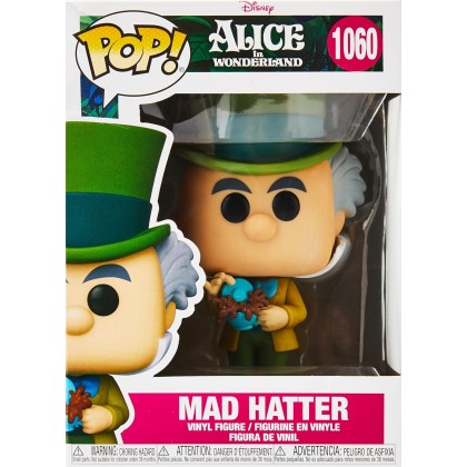 Funko Pop! Disney : Alice 70th– Mad Hatter - Alice in Wonderland n°1060 - Figurine en Vinyle à Collectionner