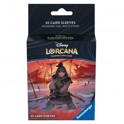 Disney Lorcana - Chapitre 2 - Sleeves / Protège-Cartes Mulan (x65)