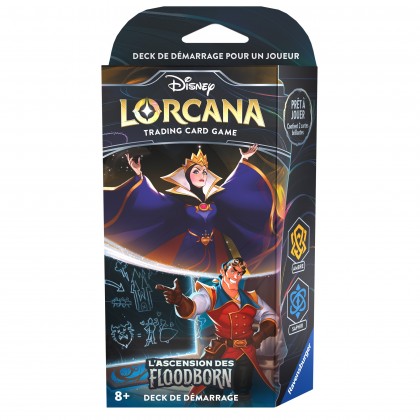 Disney Lorcana - Chapitre 2 - Deck de Démarrage : La Reine-sorcière / Gaston *FR*