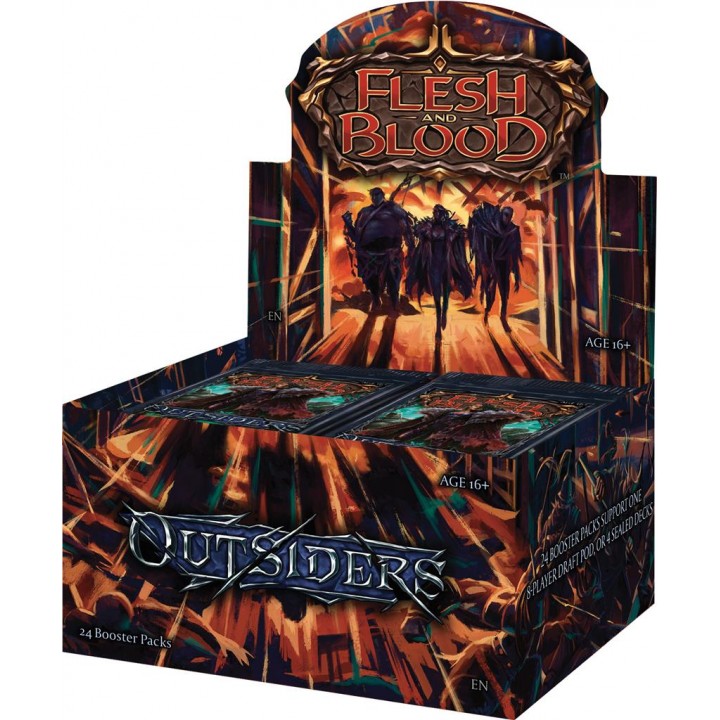 Flesh & Blood JCC - Display Outsiders (24 Boosters) *FR*