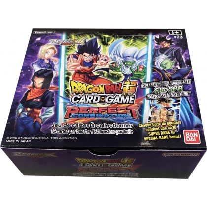 Dragon Ball Super Card Game - Display 24 Boosters B23 ZS06 - Perfect Combination
