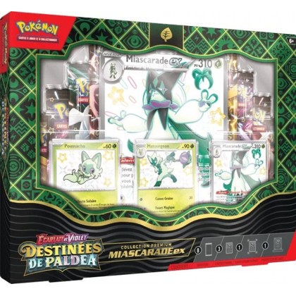 Pokémon JCC - Coffret Collection Premium EV4.5 Destinées à Paldea : Miascarade-Ex *FR*