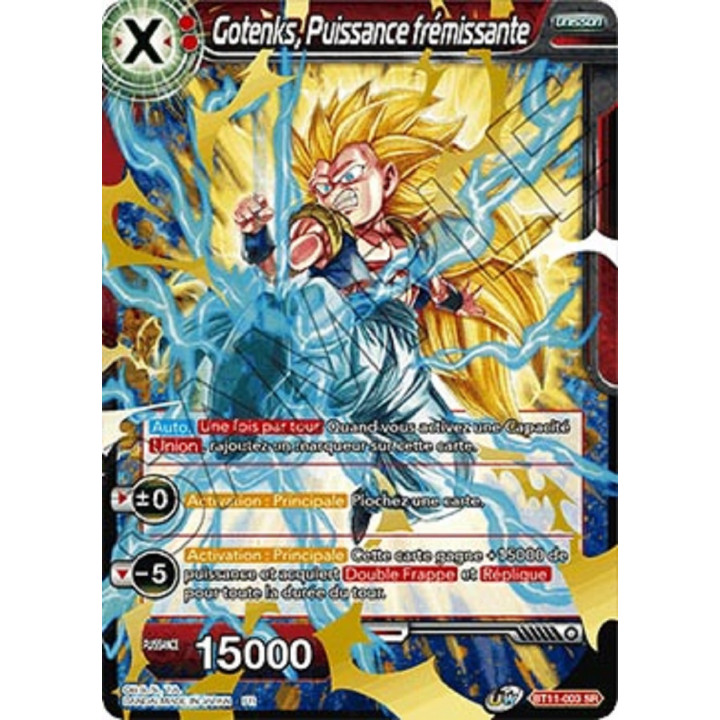 image BT11-003 Gotenks, Puissance frémissante