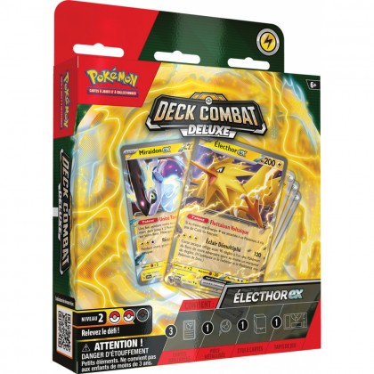 Pokémon - Deck Combat Deluxe : Électhor Ex