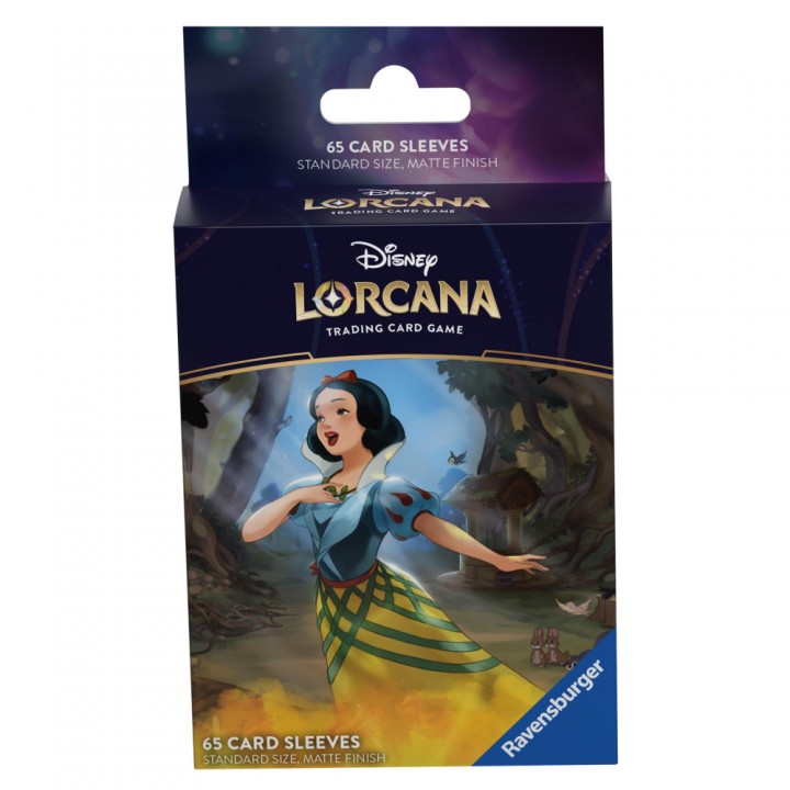 65 Pochettes Blanche Neige Le Retour d'Ursula - Disney Lorcana