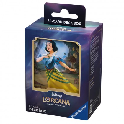 Deck Box 80+ Blanche Neige Le Retour d'Ursula - Disney Lorcana