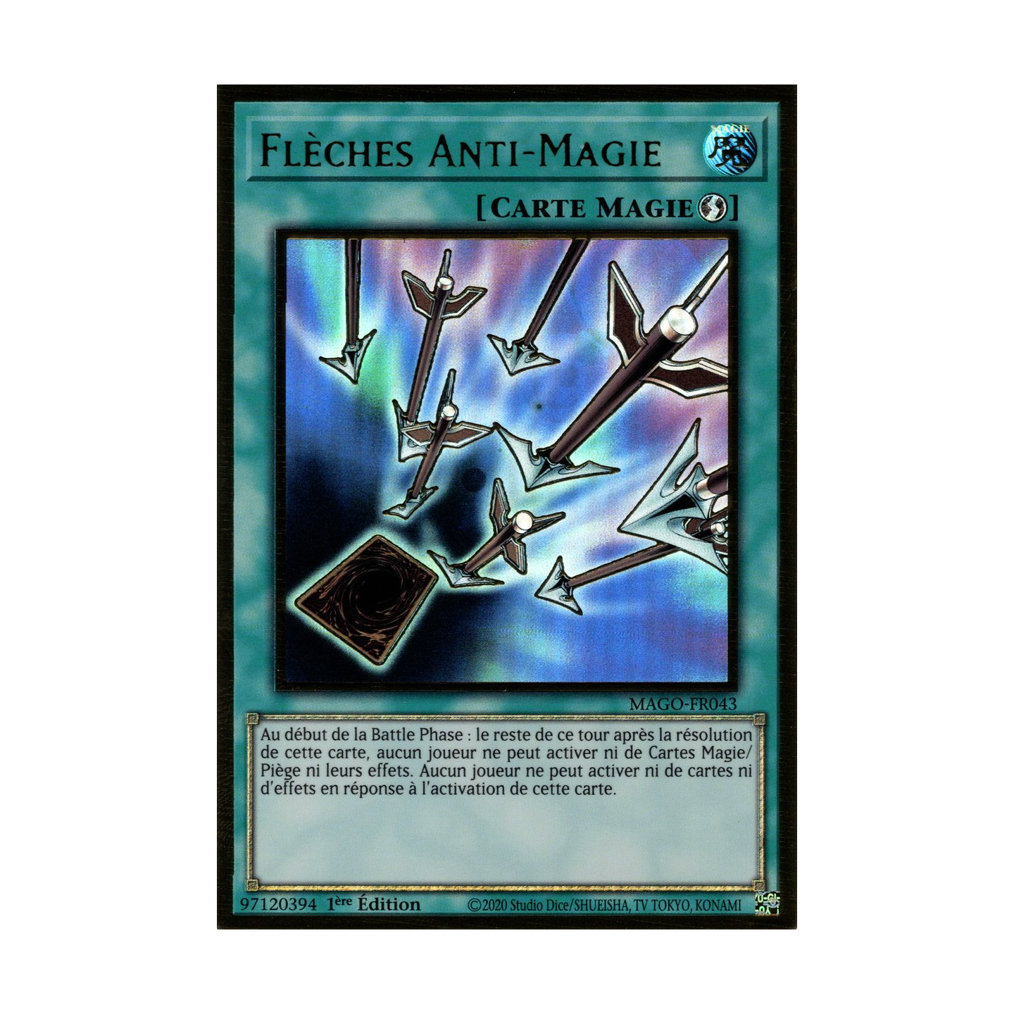 Flèches Anti-Magie : MAGO-FR043 - Carte à l'unité Yu-Gi-Oh! - DracauGames