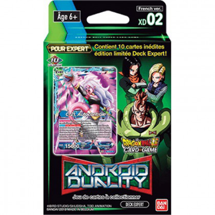 Deck Expert XD02 Android Duality Dragon Ball FR