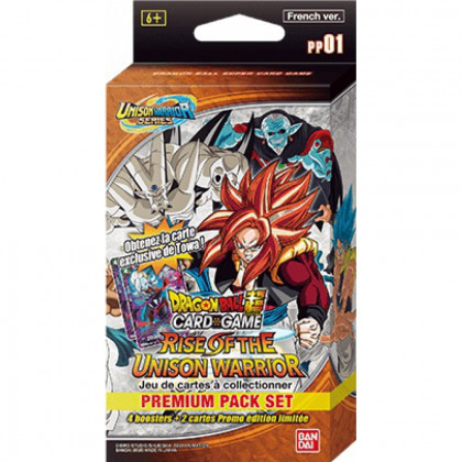 Premium Pack Set 01 PP01 Rise of the Unison Warrior Dragon Ball FR