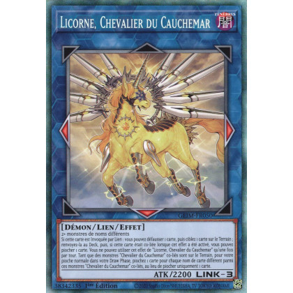 GEIM-FR050 Licorne, Chevalier du Cauchemar (Collector Rare)