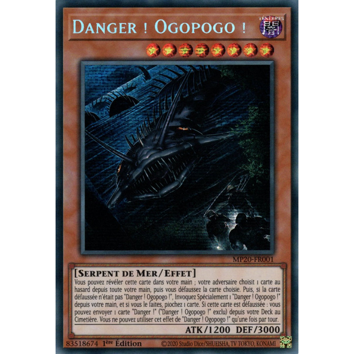 MP20-FR001 Danger ! Ogopogo !