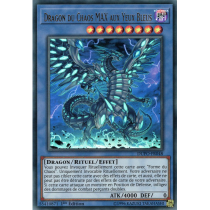 DUPO-FR048 Dragon du Chaos MAX aux Yeux Bleus