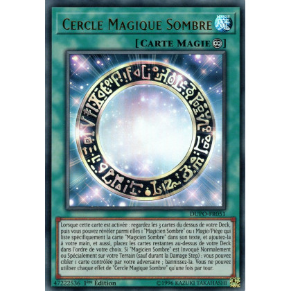 DUPO-FR051 Cercle Magique Sombre