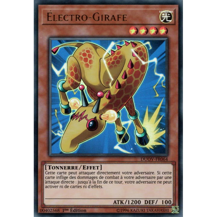 DUOV-FR064 Électro-Girafe