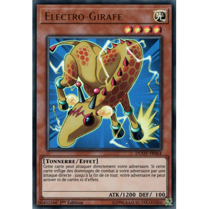 DUOV-FR064 Électro-Girafe