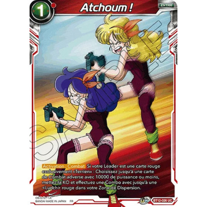 Atchoum ! : BT12-026 UC