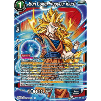 Son Goku, Frappeur lourd : BT12-031 UC