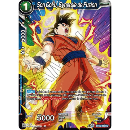 Son Goku, Synergie de Fusion : BT12-032 UC
