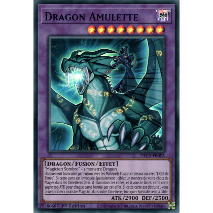 DLCS-FR005 Dragon Amulette (Bleu)