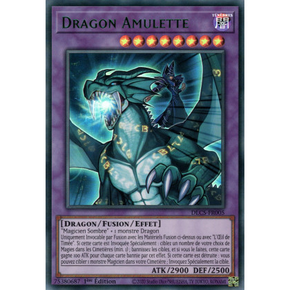 DLCS-FR005 Dragon Amulette (Vert)