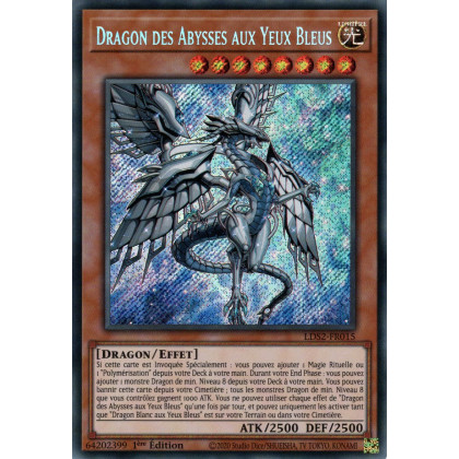 Dragon des Abysses aux Yeux Bleus : LDS2-FR015 SE