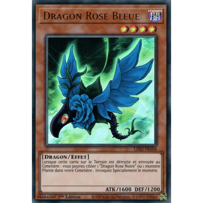 Dragon Rose Bleue : LDS2-FR104 UR (Doré)
