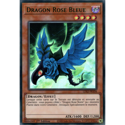 Dragon Rose Bleue : LDS2-FR104 UR (Vert)