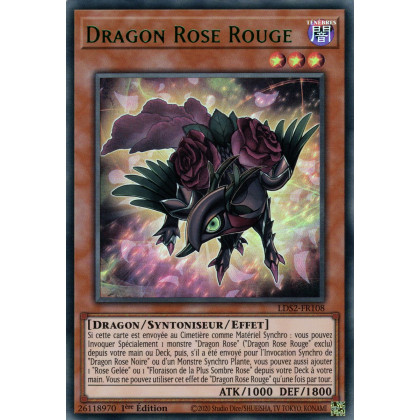 Dragon Rose Rouge : LDS2-FR108 UR (Vert)