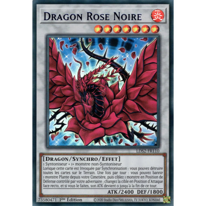 Dragon Rose Noire : LDS2-FR110 UR (Bleu)