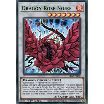 Dragon Rose Noire : LDS2-FR110 UR (Vert)