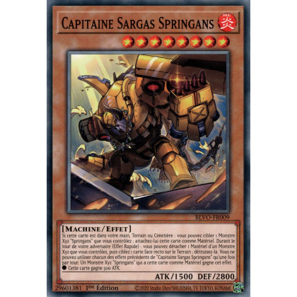 Capitaine Sargas Springans : BLVO-FR009 C
