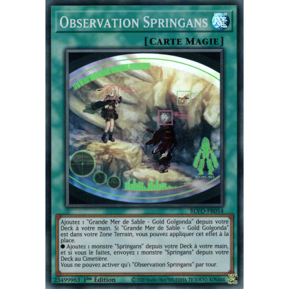 Observation Springans : BLVO-FR054 SR