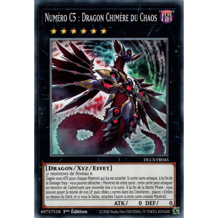 DLCS-FR045 Numéro C5 : Dragon Chimère du Chaos