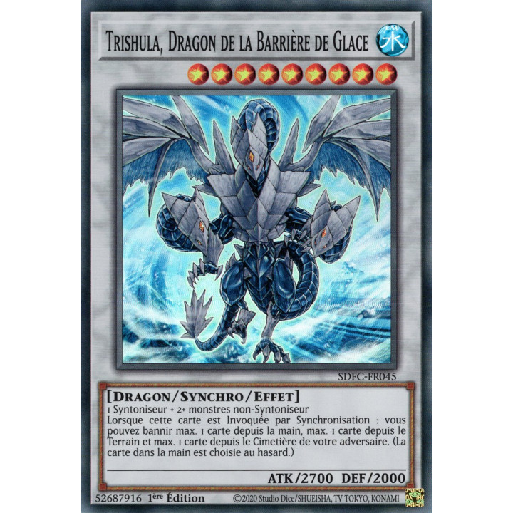 Trishula, Dragon de la Barrière de Glace : SDFC-FR045 SR