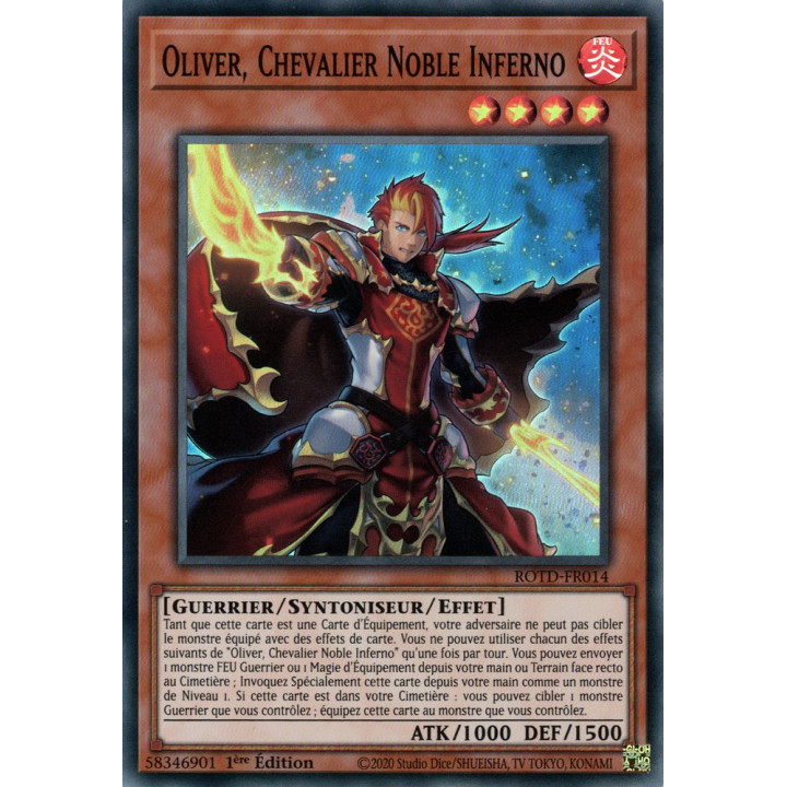 Oliver, Chevalier Noble Inferno ROTD-FR014 SR