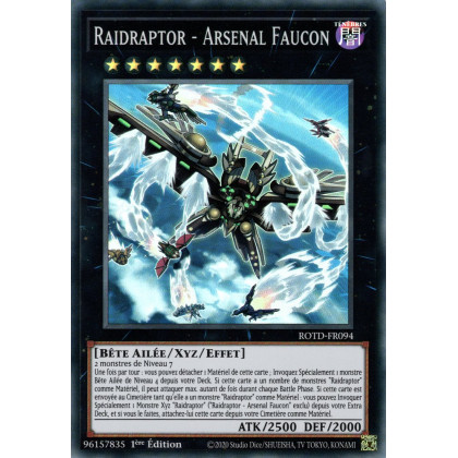 Raidraptor - Arsenal Faucon ROTD-FR094 SR