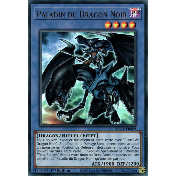 DLCS-FR069 Paladin du Dragon Noir (Doré)