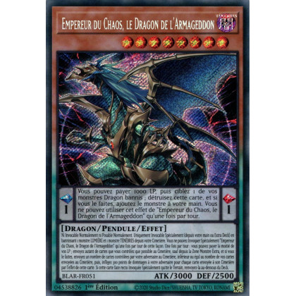 Empereur du Chaos, le Dragon de l'Armageddon : BLAR-FR051 SE