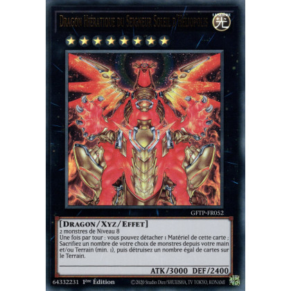 Dragon Hiératique du Seigneur Soleil d'Héliopolis : GFTP-FR052 UR