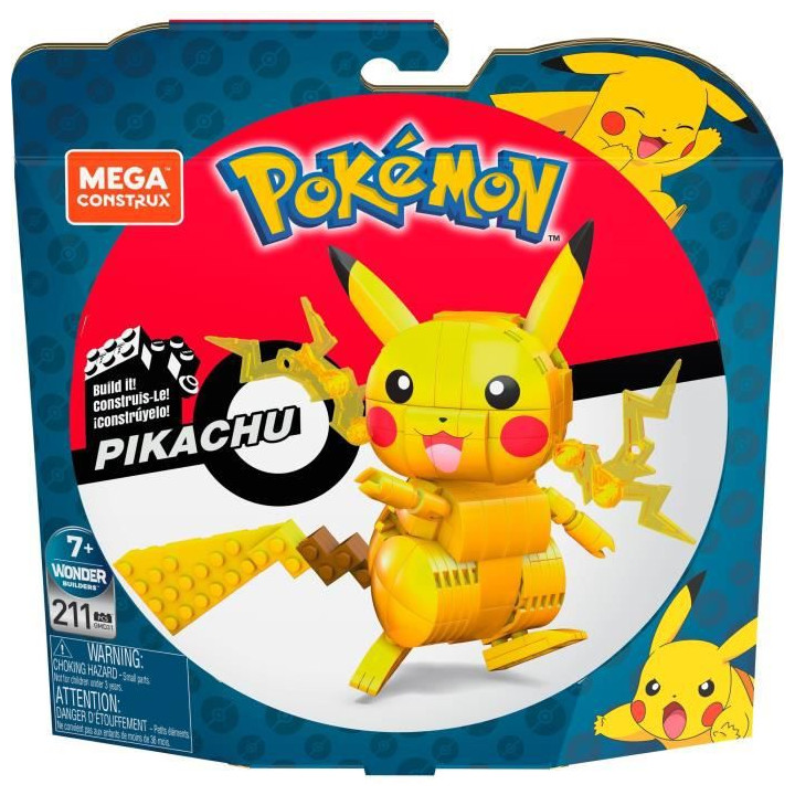 Mega Construx Pikachu Medium - Pokémon / Mattel