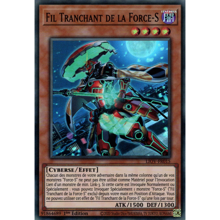 Fil Tranchant de la Force-S : LIOV-FR015 SR