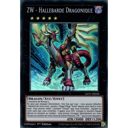 ZW - Hallebarde Dragonique : LIOV-FR040 SR