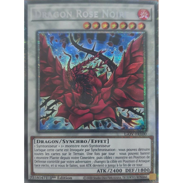 Dragon Rose Noire : LIOV-FR100 STR
