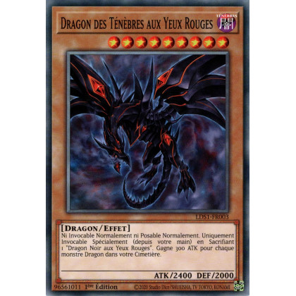 Dragon des Ténèbres aux Yeux Rouges : LDS1-FR003 C