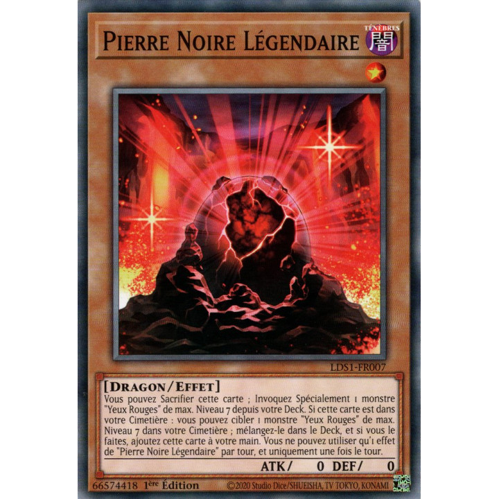 Pierre Noire Légendaire : LDS1-FR007 C