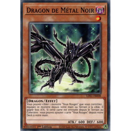 Dragon de Métal Noir : LDS1-FR008 C